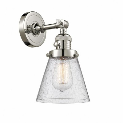 Franklin Restoration 10" Dimmable Nickel Direct Wired Sconce