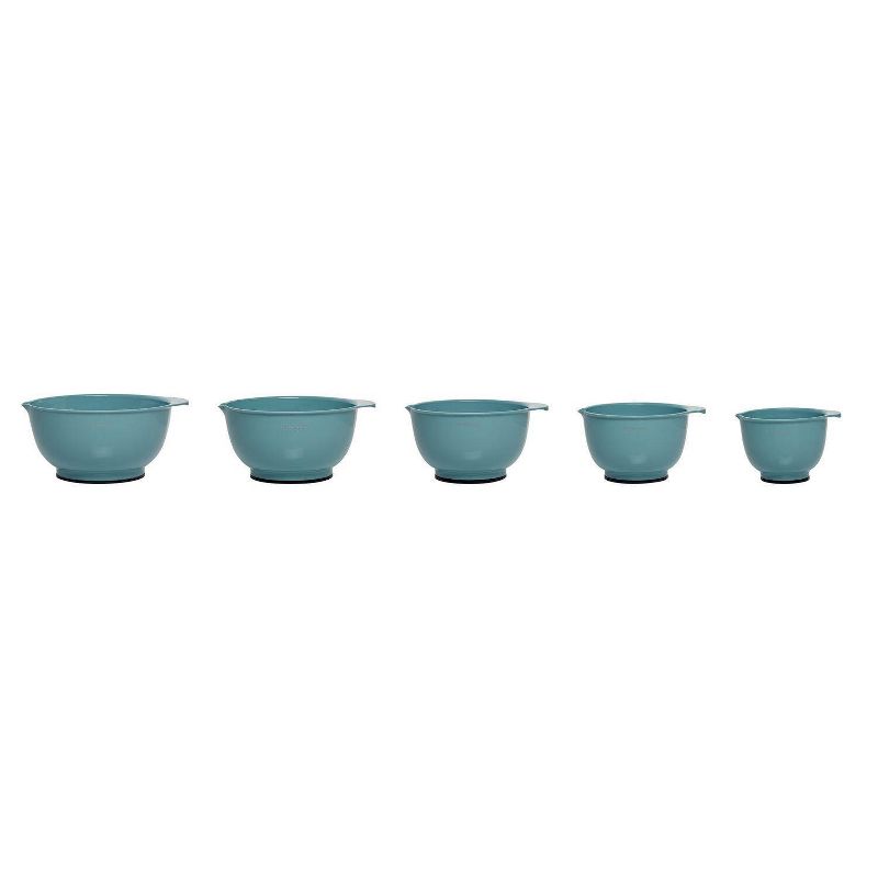 KitchenAid Set of 5 Mixing Bowls Aqua Sky, 4 of 7