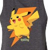 Women's - Pokémon - Pikachu Bolt Design Graphic Racerback Tank - 2 of 3