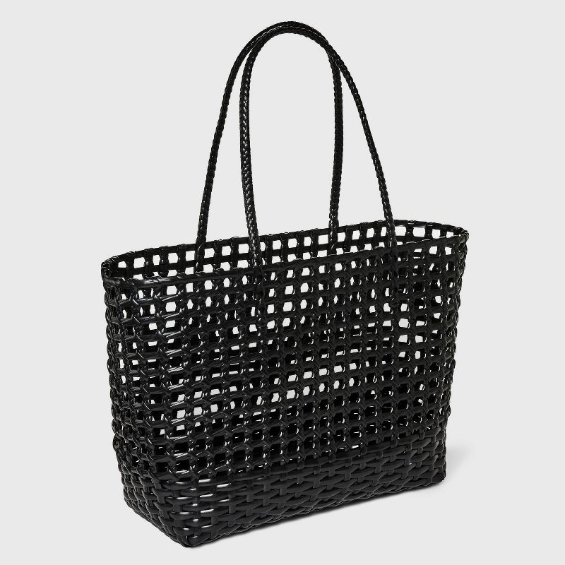 Woven Cage Tote Bag - Shade & Shore™, 4 of 6