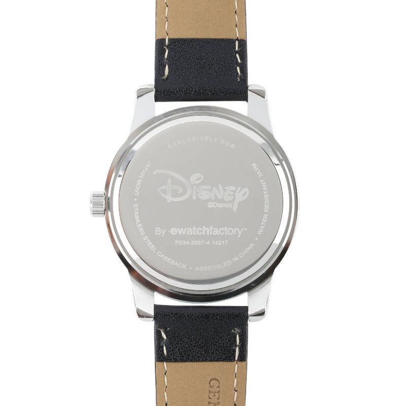 Men&#39;s Disney Mickey Mouse Casual Watch with Alloy Case - Black, 4 of 6
