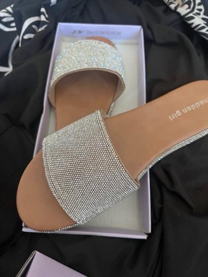Madden Girl Liza Rhinestone Sandal : Target