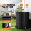 VEVOR Collapsible Rain Barrel, 66 Gallon/250 L Portable Rain Water Collection Barrel, PVC Rainwater Collection System with Spigots and Overflow Kit - 3 of 4