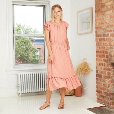 long sleeve maxi dress target
