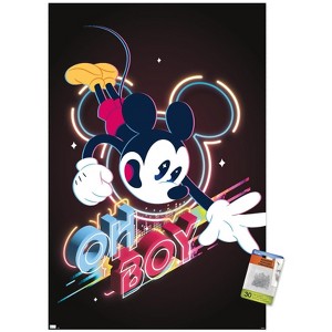 Trends International Disney Mickey Mouse - Oh Boy Unframed Wall Poster Prints - 1 of 4