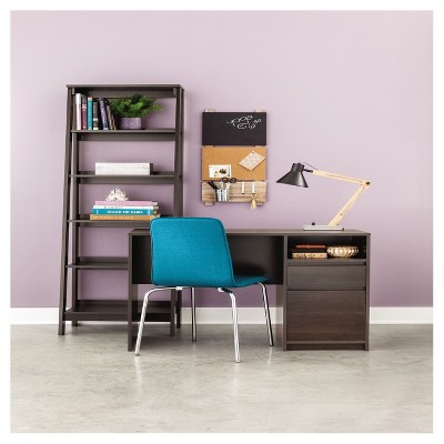 room essentials 5 shelf trestle bookcase