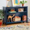 Guidecraft Taiga 2-Shelf Bookcase: 30" Bookshelf and Storage Unit for Bedrooms or Playrooms, Wooden Shelving for Books, Toys, School Supplies - 3 of 4