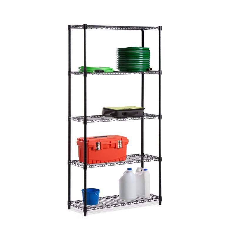 Honey-Can-Do 72 in. H X 14 in. W X 36 in. D Steel Shelving Unit, 4 of 7