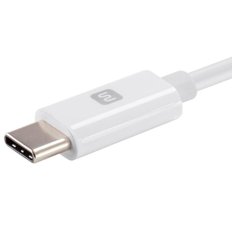 Monoprice Apple MFi Certified Lightning to USB Type-C and Sync Cable - 1.5 Feet - White | Compatible with iPod, iPhone, iPad with Lightning Connector, 5 of 7