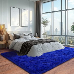 LOVEVOOK 5x7 Feet Area Rugs for Living Room Bedroom, Non-Slip Fluffy Soft Shag Rug, Plush Carpet for Home Dorm Decor Aesthetic - 1 of 4