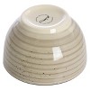 Elama Gia 24 Piece Round Stoneware Dinnerware Set in Cream - 3 of 4