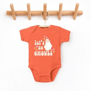 The Juniper Shop Let's Go Ghouls Ghost Baby Bodysuit - 1 of 3