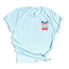 Simply Sage Market Patriotic Cherries Coquette Short Sleeve Tee - 2 of 4