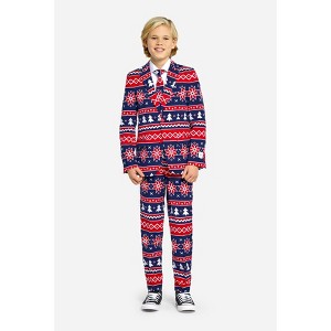 OppoSuits Boys Christmas Suits - 1 of 4