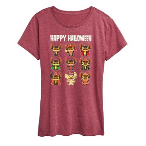 Women's - Lilo and Stitch - Stitch Costumes Short Sleeve Graphic T-Shirt - 1 of 4