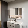 Mshliw Aluminium Medicine Cabinet Mirror with Defogger, Cosmetic Storage & Hair Dryer Holder - 2 of 4