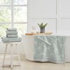 Modern Threads Damask Jacquard 6 Piece Towel Set With Embellished Border. - image 2 of 3