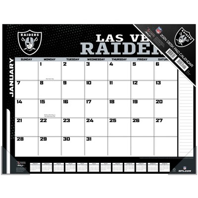 Las Vegas Raiders 2022 Box Calendar