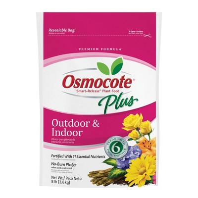 Osmocote Smart-Release Plant Food Plus Outdoor and Indoor, 8lb