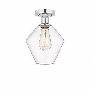 Cindyrella - 1 Light Semi-Flush Mount In Nautiical Style-11.25 Inches Tall and 8 Inches Wide - 1 of 1