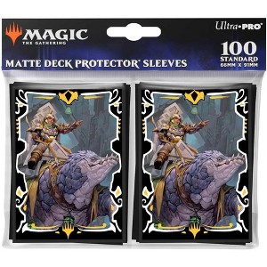 Ultra Pro Ultra PRO - Tarkir Dragonstorm Felothar The Steadfast (Abzan Armor Commander Deck) 100ct Deck Protector Sleeves for Magic: The Gathering | - 1 of 4