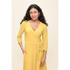 WEST K Women's Grace Faux-Wrap Maxi Dress with Tie Waist - 4 of 4