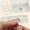 Unique Bargains 8mm Round Glass Beads for Bracelets Glass Beads for Making Bracelet Making DIY Crafts 200 Pcs 1 Set - 4 of 4