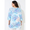 Catherines Women's Plus Size Liz&Me Applique Y Tunic - 3 of 4
