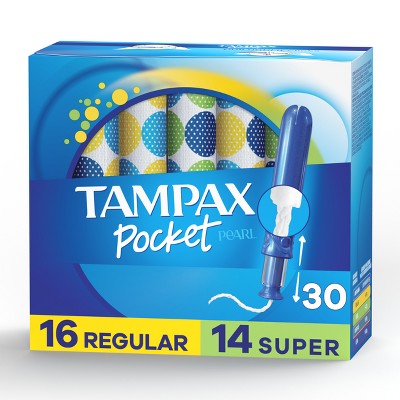 Tampax Compact Multipack Tampons - Regular/Super - 30ct