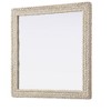 Elegant Lighting Rectangle Cornhusk Mirror 40x40 in Linen White - 4 of 4