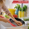 Pots Pans Set, imarku 16pcs Cookware Sets Nonstick Granite Coating, Induction Kitchen Cookware Easy to Clean,Cooking Pot Pan Set with Stay-Cool Handle - 2 of 4