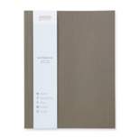 128 page College Ruled Composition Notebook 10"x7.5" Charcoal -  Good Office Day