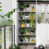Dolonm 5 Tier Shelf Wire Shelving Unit, Adjustable NSF-Certified Metal Rack for Garage /Commercial Shelving/Bathroom/Kitchen/Office - 2 of 4
