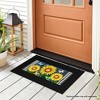 Briarwood Lane Summer Blooming Sunflowers Mini Mats 22x10 Indoor Outdoor For Summer Doormat - 2 of 3