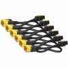 APC by Schneider Electric AP8712S Power Extension Cord - For PDU - Black - 2 ft Cord Length - IEC 60320 C20 / IEC 60320 C20 - 1 - 2 of 2