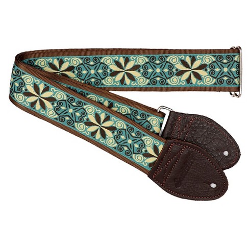 Souldier Dresden Star Guitar Strap Turquoise 2 in. - image 1 of 3