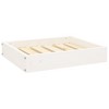 VidaXL Dog Bed White 20.3 in.x17.3 in.x3.5 in. Solid Wood Pine - 2 of 4