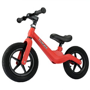 Trimate: Toddler 12" Red Balance Bike with Inflated Tire, Ages 3-5 - 1 of 4