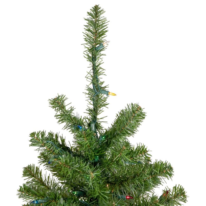 Northlight 1.5 FT Pre-Lit Medium Canadian Pine Artificial Christmas Tree - Multicolor Lights, 4 of 8