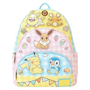 Loungefly Pokémon Café Triple Pocket Mini Backpack - 1 of 4