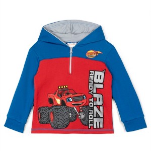Blaze and the Monster Machines Fleece Half Zip Hoodie Toddler - 1 of 4