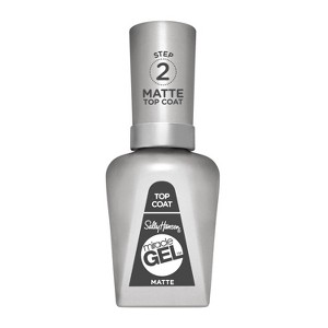 Sally Hansen Miracle Gel Nail Polish - 102 Matte Top Coat - 0.5 fl oz - 1 of 4