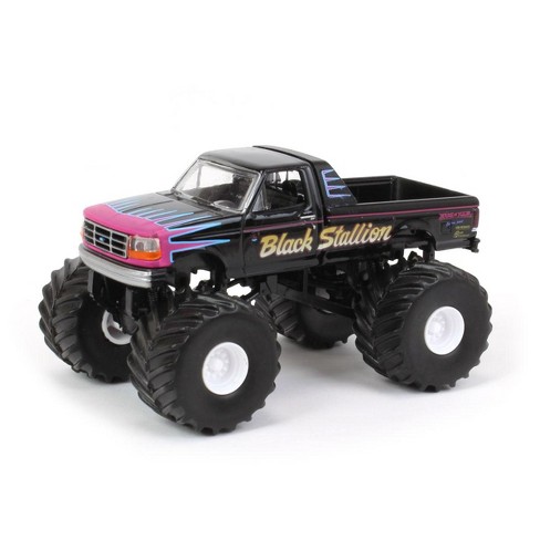 Greenlight Collectibles 1/64 1992 Ford F-250 Black Stallion Monster Truck  Kings of Crunch Series 11 49110-E