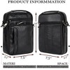 Generic Leather Small Messenger for Men Women Shoulder Chest Travel Bag - 4 of 4