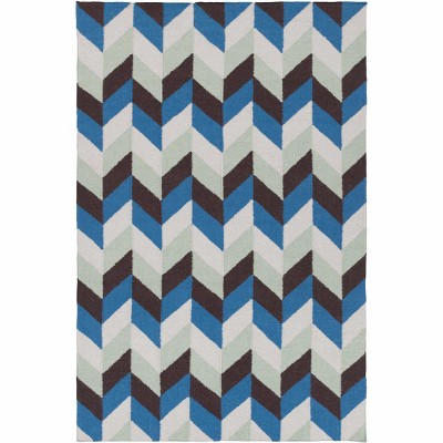 Hauteloom Rectangle Area Rug   Navy