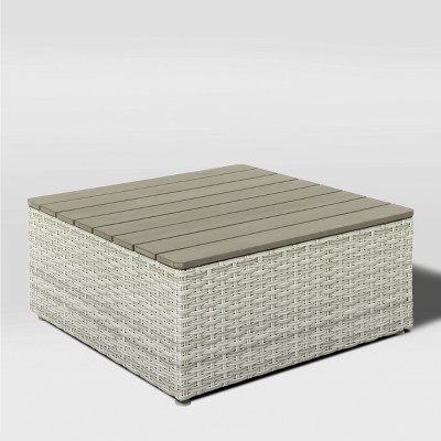 wicker coffee table target