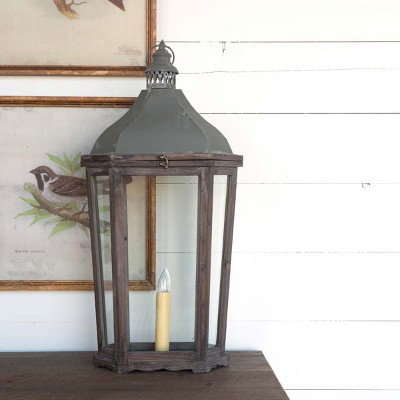 Park Hill Collection French Style Mantel Lantern Lamp