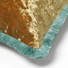 Amelie Home Retro Square Velvet Throw Pillow - 2 of 4