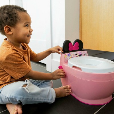 Disney Minnie Mouse Pink Potty Training Toilet Seat
