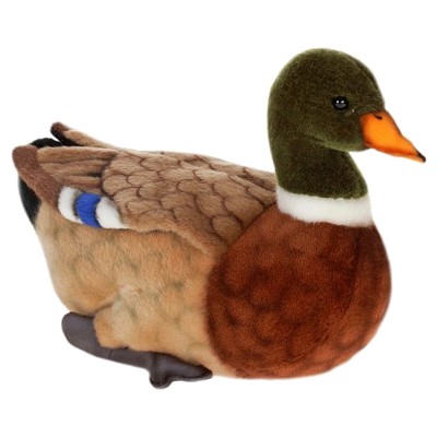 stuffed mallard duck toy